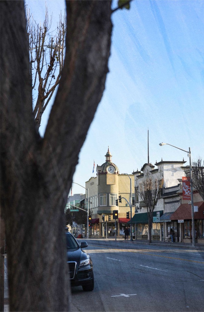 Hollister clock tower