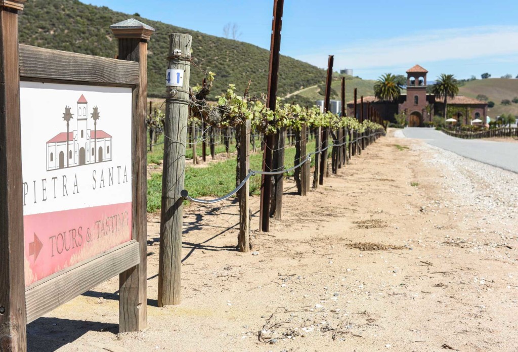 San Benito County Wineries Pietra Santa