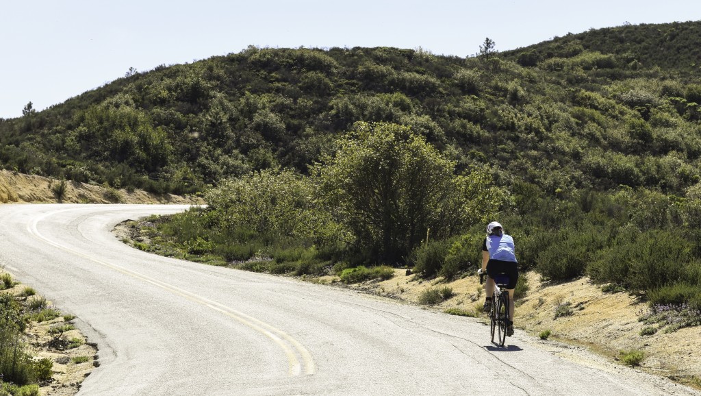 biking