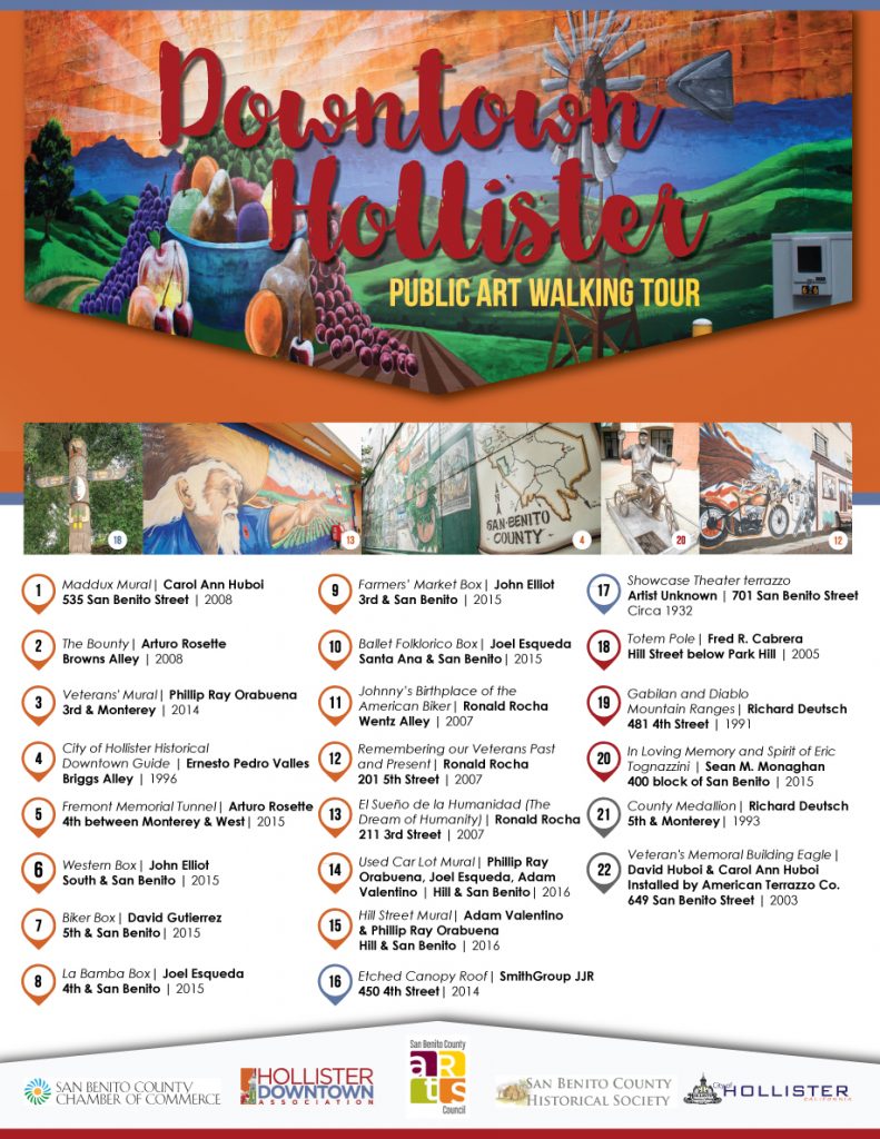 San Benito County Public Art Walking Tour_Brochure